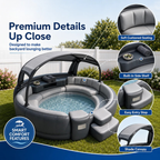 Aquava Oasis™ Canopy Pool Lounge