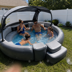 Aquava Oasis™ Canopy Pool Lounge