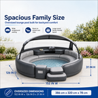 Aquava Oasis™ Canopy Pool Lounge